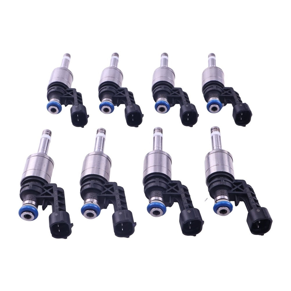 8 Pieces Fuel Injector 16600-1LA0A 16600-1LA0B FJ1179 62809 suitable for Infiniti QX56 M56 QX80 Q70 Q70L 5.6L